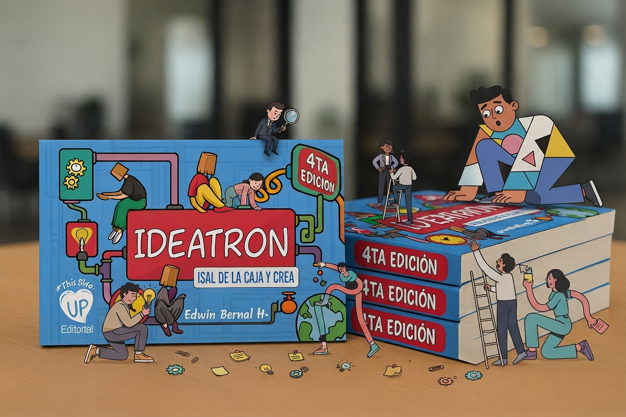 Libro El Ideatron y Cartillas del Ideadiario